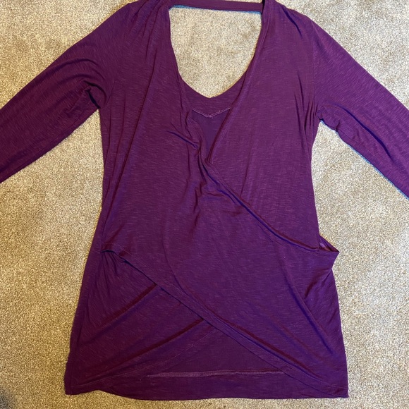 Reversible Draped Athleisure Tunic - Picture 6 of 11